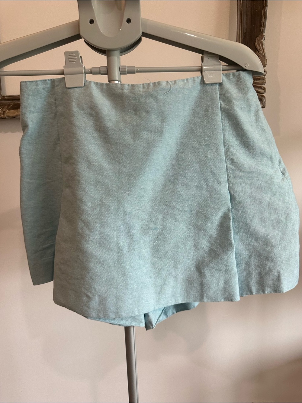 Zara Pale Blue Women's Skort